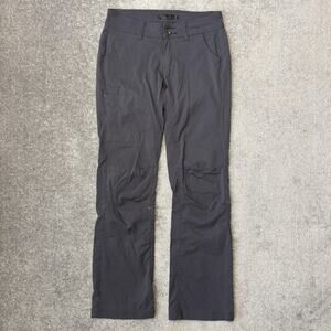 Prana Pants Womens 4 Stretch Cargo Outdoor Hiking Roll Up Travel Lightweight